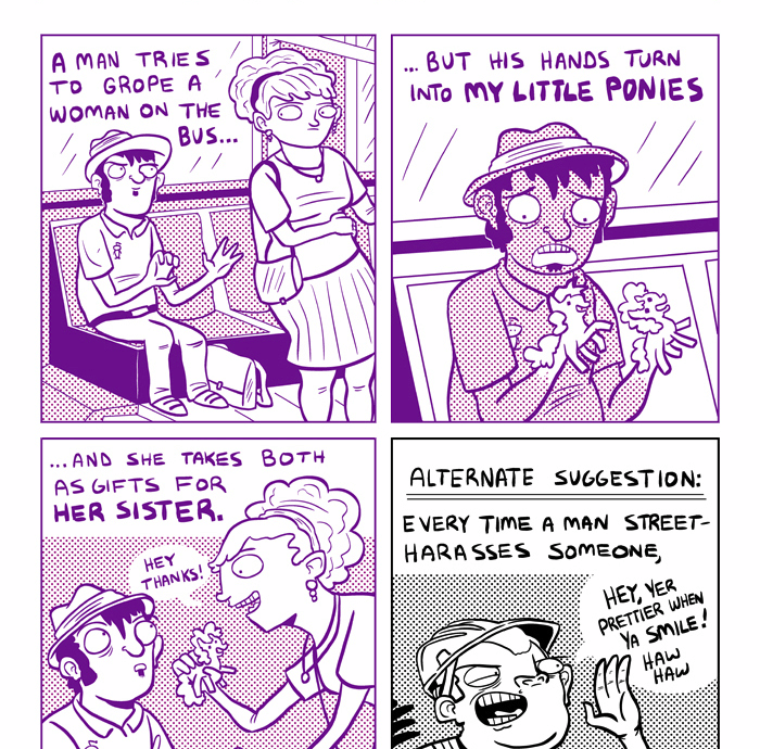 Photo Of The Day: Combating Sexual Harassment With… Magic